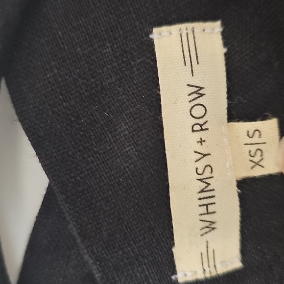 Whimsy + Row Linen Open Robe Coat - Picture 2 of 7